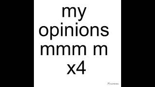 Kurt Cobain - Opinion Lyrics