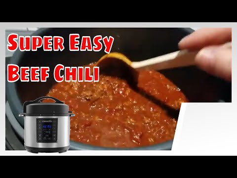 Crock-Pot Express® Beef chili recipe