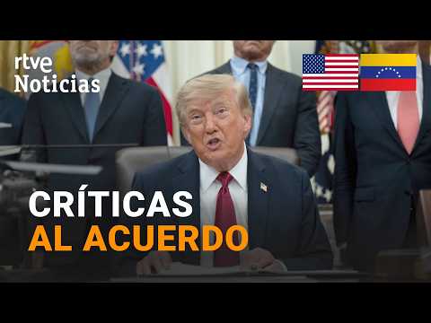 Donald Trump defiende el acuerdo petrolero con Venezuela | RTVE Noticias
