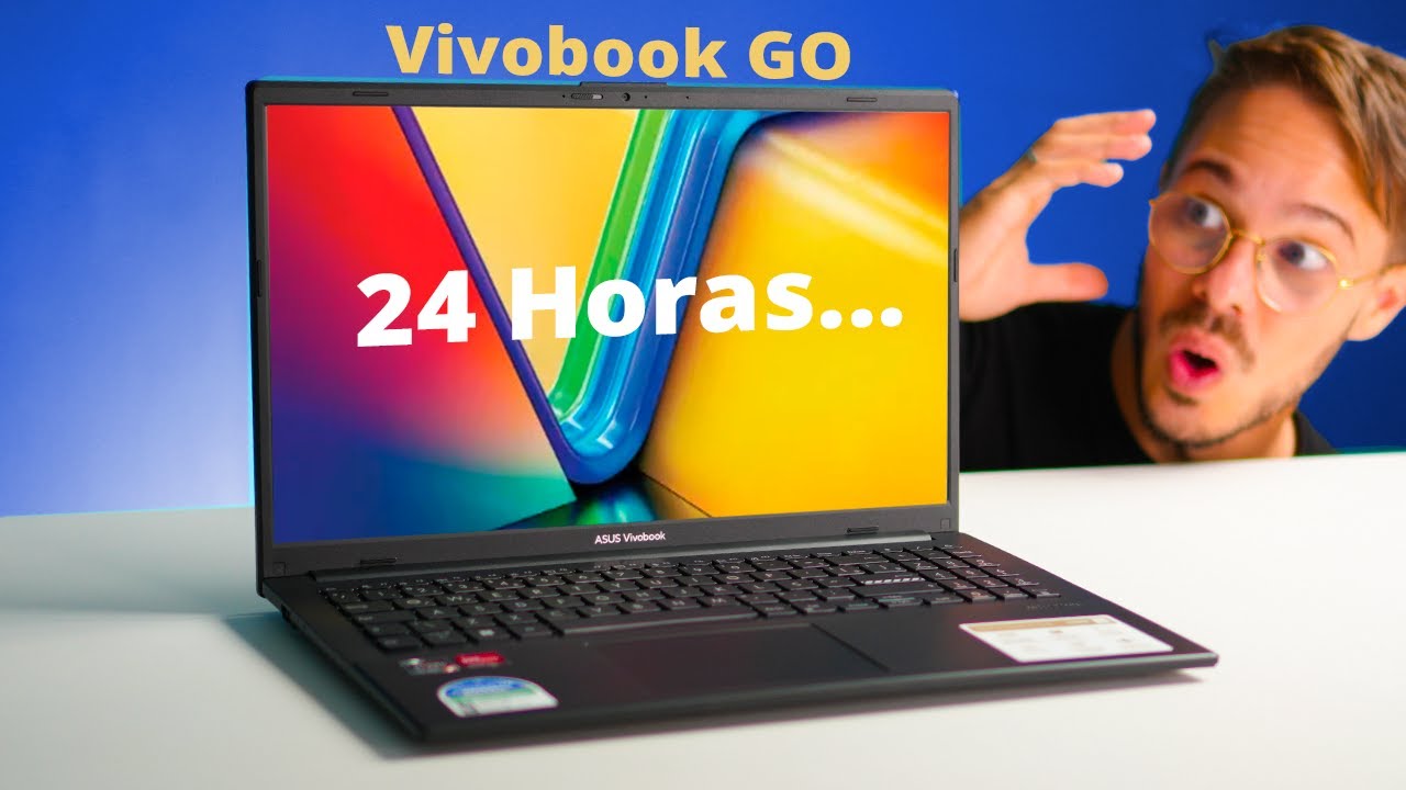 24 Horas usando o NOTEBOOK ASUS VIVOBOOK GO 15 Ryzen 5 na vida real!