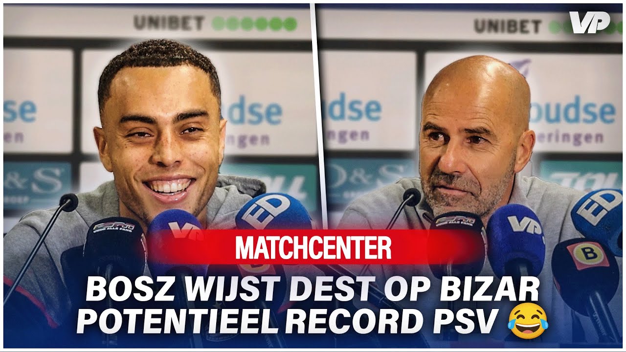 Thumbnail for article: Bosz verbaast zich over één PSV-moment: 'Dat is waanzinnig'