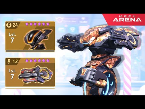 Made for FFA? Maxed Killshot Disc Launcher in Mech Arena