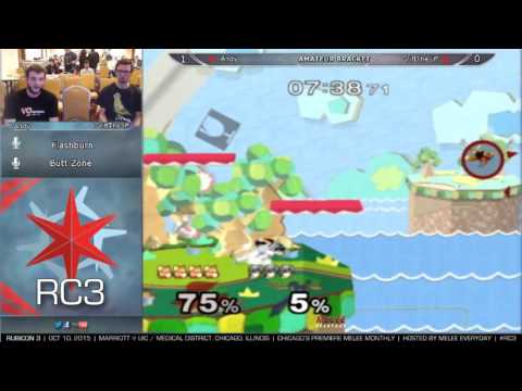 Rubicon 3 [10/10/15] Amateur: Andy (Fox) vs. GriffTheJiff (Marth)