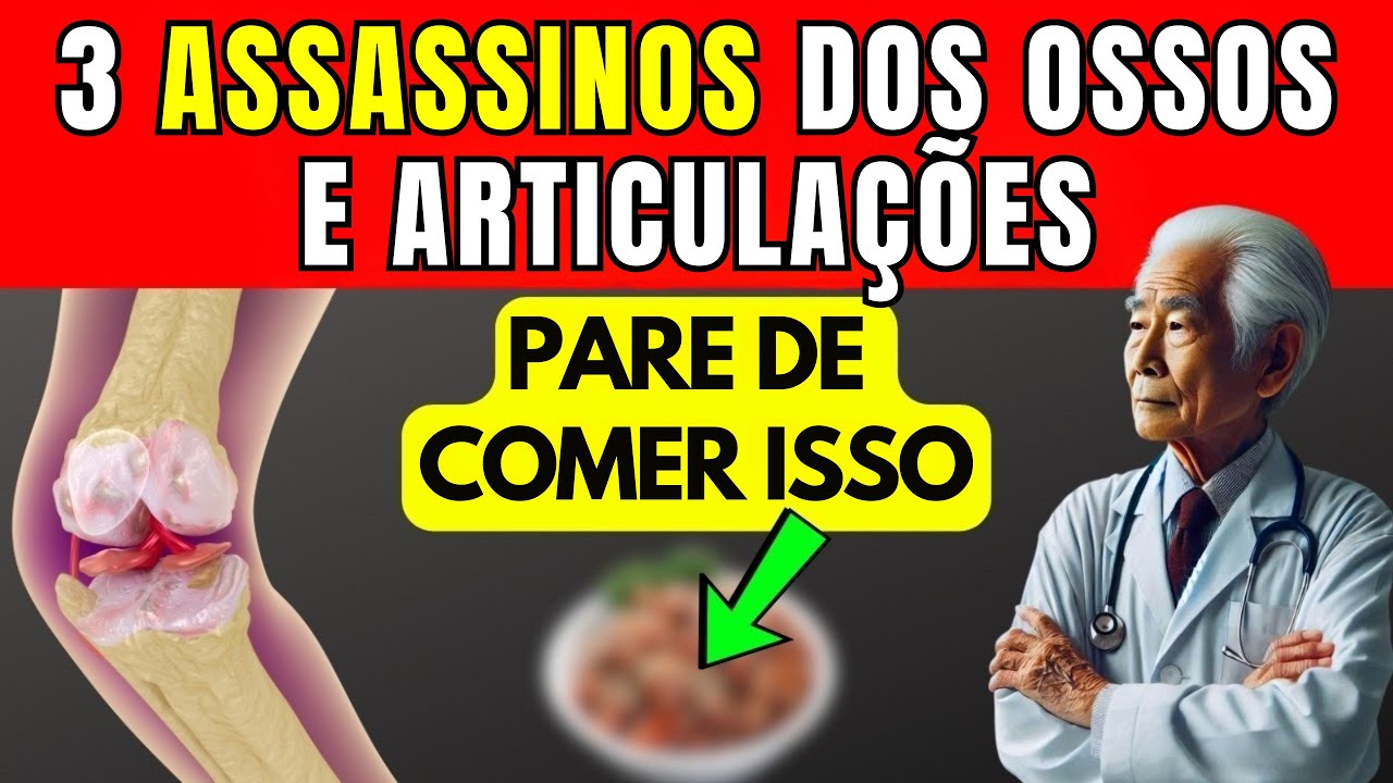 3 "MATADORES" SILENCIOSOS QUE DESTRÓI OS OSSOS E AS ARTICULAÇÕES DE ADULTOS MAIS VELHOS