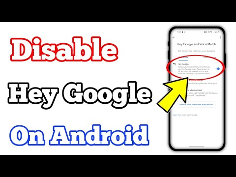 How To Turn OFF or Disable Hey Google OR Google Assistant On Any Android Phone
