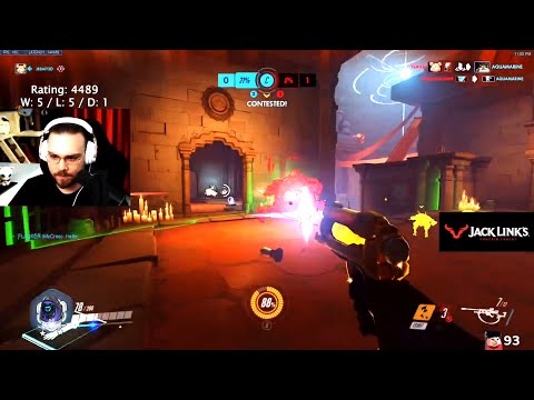 ml7 4.5k SR Ana main - Road to Top 1! [ Overwatch Season 29 Top 500 ]