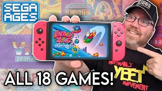 All 18 SEGA AGES games on Nintendo Switch