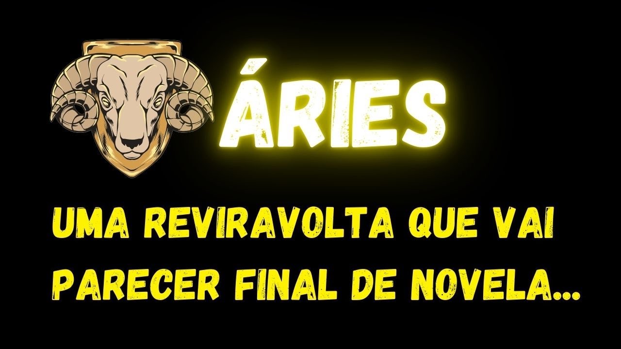 ♈️ÁRIES😮UMA REVIRAVOLTA QUE VAI PARECER FINAL DE NOVELA...