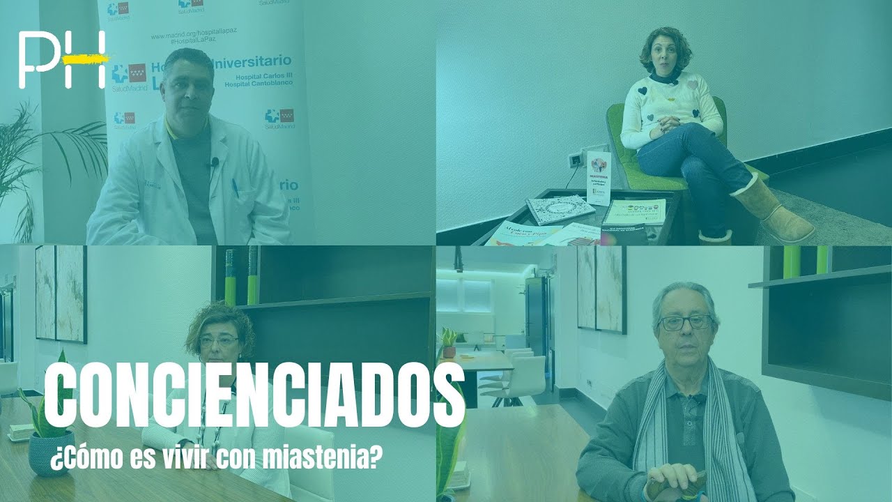 ¿Cómo es vivir con miastenia?