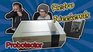 Probotector (Contra) - NES - Multiplayer - Review & Lets Play
