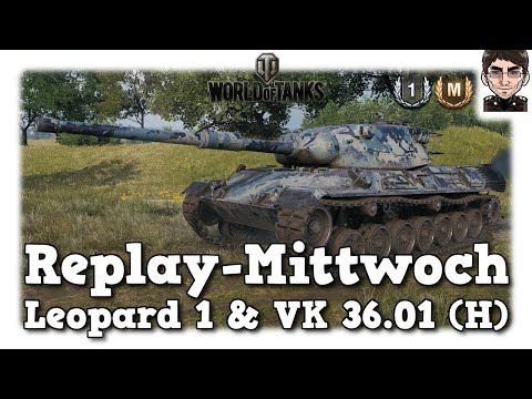 World of Tanks - Leopard 1 & VK 36.01 (H), flink und stetig [WoT]
