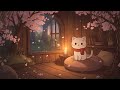 1 Hour Lofi Mix Coffee Stain Map Rainy Day Study Chill Beats ️