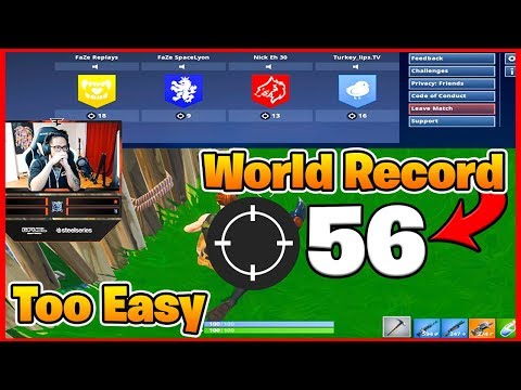 FAZE CLAN GETS 56 SQUAD KILLS *NEW* PC WORLD RECORD! (Faze Replays, Faze SpaceLyon and Nick Eh 30 )
