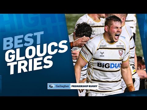 The Best Gloucester Tries of the Season | Gallagher Premiership 2023/24