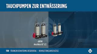 FDR - Tauchpumpen zur Entwässerung