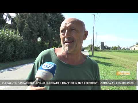 VIA SALUTE: PASSAGGIO A LIVELLO BLOCCATO E TRAFFICO IN TILT, I RESIDENTI: «STRADA A ... | 05/09/2023