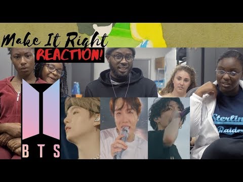 AMERICAN DANCERS React to BTS (방탄소년단) 'Make It Right (feat. Lauv)' Official MV