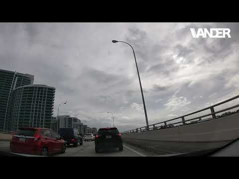Driving Around Miami | HD | VANDER SET FOR FRISKY RADIO