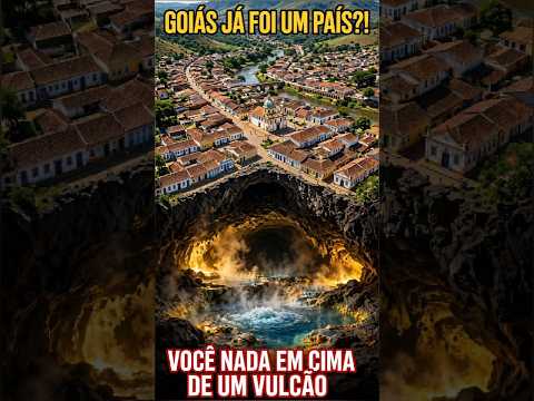 GOIÁS JÁ FOI UM PAÍS E TEM 200KM DE TÚNEIS SECRETOS 🤯 #shorts #curiosidades