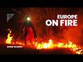 Fire Creates Its Own Storm: Europe’s Wildfires Spiral Out of Control
