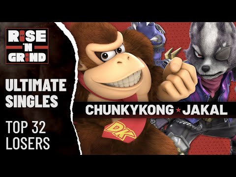 Chunkykong (Donkey Kong) vs Jakal (Wolf) | Ultimate Singles Top 32 Losers | Rise 'N Grind 2023
