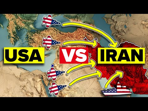 How US Would Obliterate Iran in War (Hour by Hour)