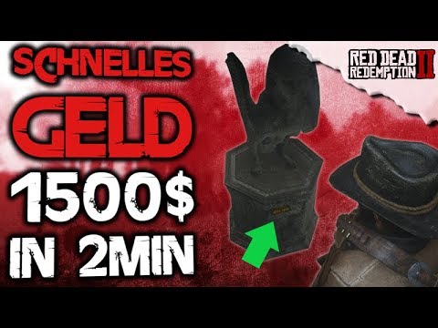 1500$ in 2 MIN Fundort - schnelles Geld - Red Dead Redemption 2 Guide Deutsch Tipps & Tricks