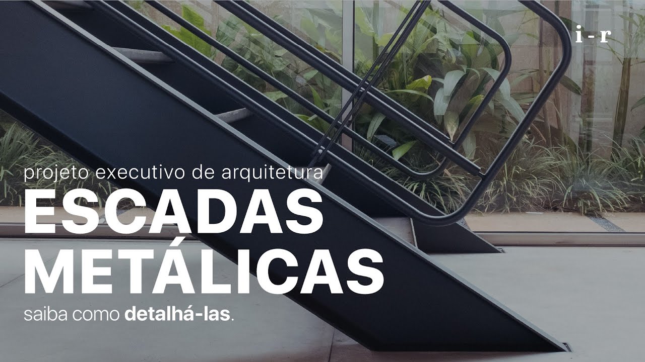 Projeto Executivo de Arquitetura: Escadas Metálicas