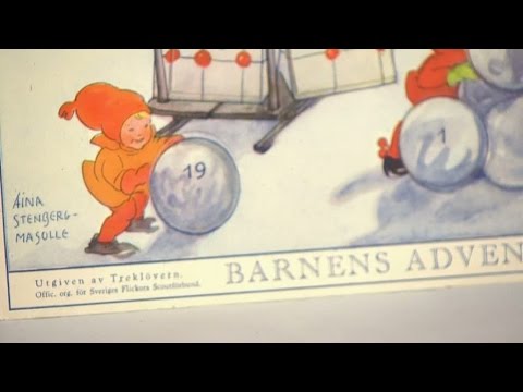 Minnesvärda adventskalendrar genom tiderna - Nyhetsmorgon (TV4)