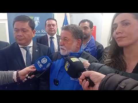 Gobernador los Rios Luis Cuvertino hito Maqueta cuartel PDI la Union 04-06-2025