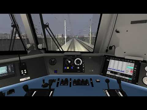 RJ 111 Bischofshofen nach Schwarzach-St.Veit|Giselabahn|TS21|Railjet SKI|virt.Führerstandsmitfahrt|