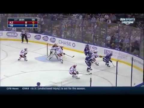 Game #130 Arizona Coyotes @ Tampa Bay Lightning 3-7 Highlights (28/10/2014)