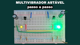 Multivibrador Astável com Transistores