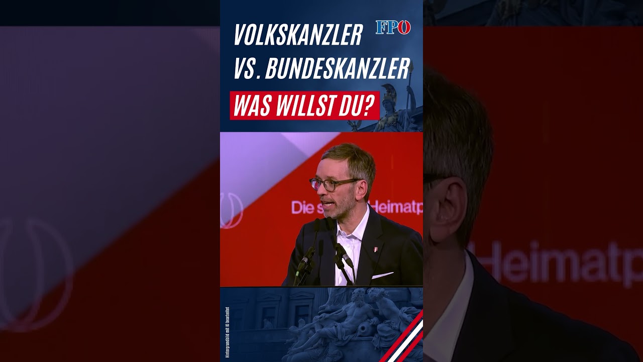 Volkskanzler oder Bundeskanzler?
