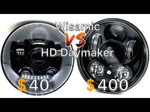 Daymaker/Wisamic Headlight Install/Comparison