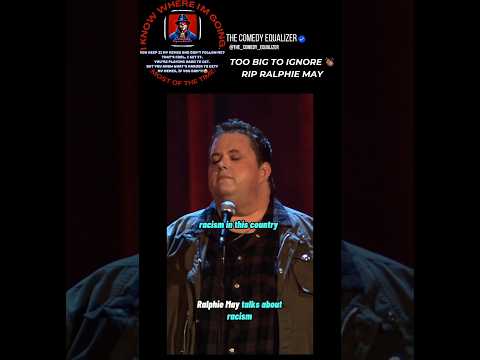 Too big to ignore special Ralphie May RIP #dankmeme