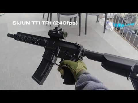 obliterating a target using a gel blaster (SIJUN TTI TR1)