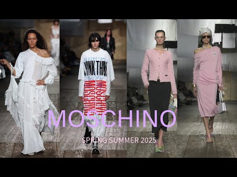 Moschino Spring Summer 2025 fashion show
