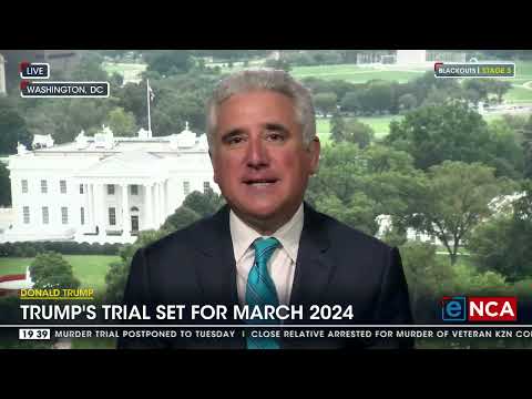 Trump's trial set for March 2024