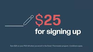 PGE Smart Thermostat program in 30 seconds w/ Eric G.