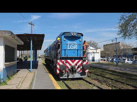 EMD GT22 A908 Maniobrando en Brandsen