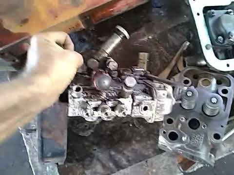 KD 222 MWM tractor 60 ID engine with modern injection pump.