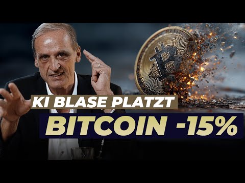 THE AI BUBBLE IS BURST! 🚨 BITCOIN PLOWS 15%!!!