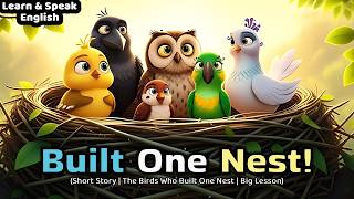 Stronger Together | Different Birds One Nest | The Birds Who Built One Nest | A Motivational Story