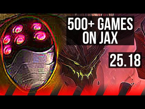 JAX vs MALPHITE (TOP) | 500+ games | KR Master | 25.18