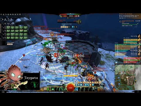 GW2 WvW - Power Reaper - Melee Rampage Through Zergs