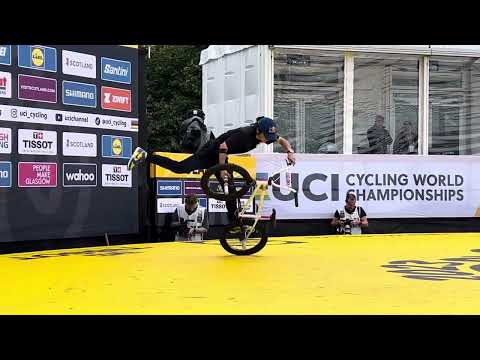 🥇 INSANE BMX Flatland Run by Kio Hayakawa @ UCI WORLDS 2023