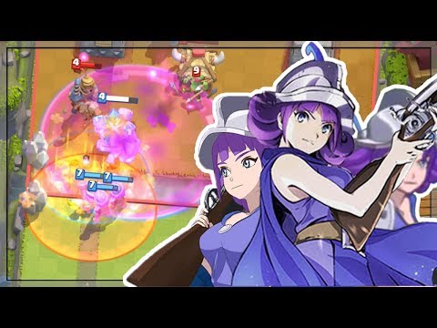 GOLEM 3 MUSKETEER BEAST!!! || Clash Royale F2P Lunar Challenge Deck!