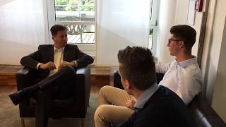 Aufstiegs-Duo: Luka Mucic (SAP) &amp; Aaron Can