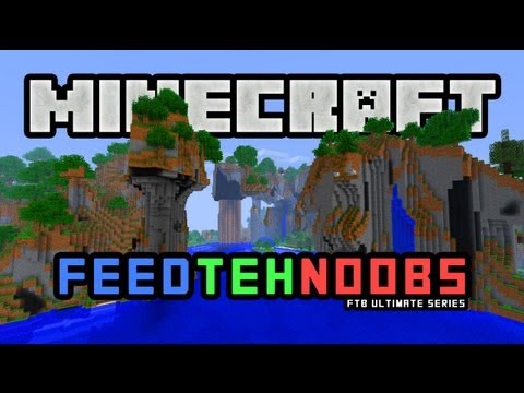 Minecraft FTB: Feed Teh Noobs with Wolv21 & Luclin - E5 "Move Time"